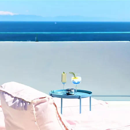Groovy & Cozy Apt With Private Seaview Rooftop Terrace Rhodes City